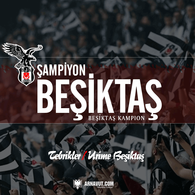 Şampiyon Beşiktaş görseli